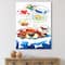 Designart - Dog Dreams - Children's Art Canvas Wall Art Print